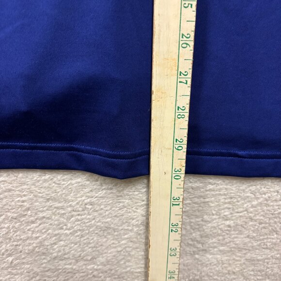 Under Armour Shirt Mens XL Blue Purple Geometric Polo Activewear Short Sleeve - Picture 6 of 6